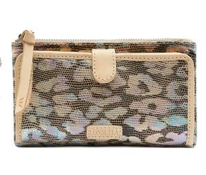 NEW CONSUELA slim wallet in iris